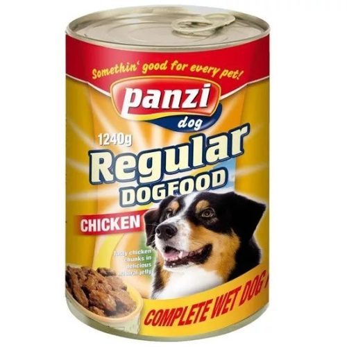 Panzi Regular konzerv - csirke - kutyáknak 1240 g