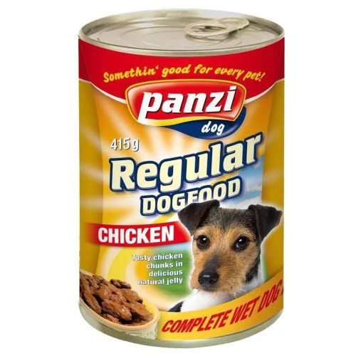 Panzi Regular Adult (csirke) konzerv - Felnőtt kutyák részére 415 g