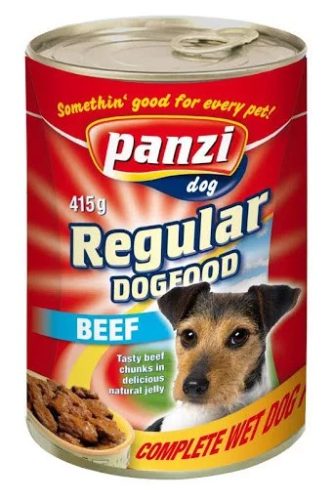 Panzi Regular Adult (marha) konzerv - Felnőtt kutyák részére 415 g