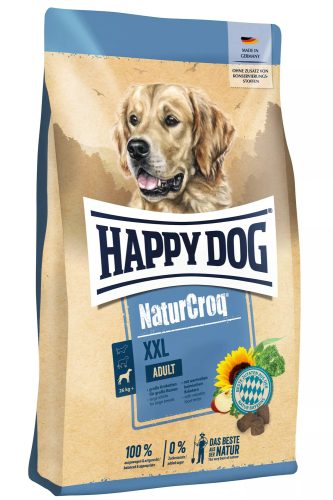 Happy Dog NaturCroq XXL 15 kg száraz kutyaeledel felnőtt nagytestű kutyáknak baromfihússal