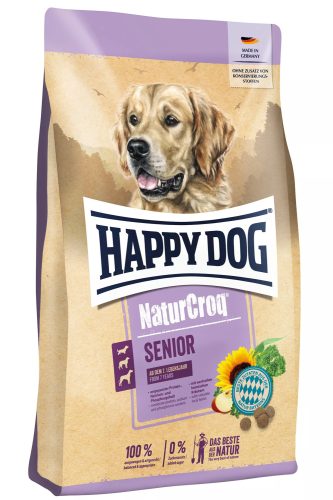 Happy Dog NaturCroq Senior 4 kg száraz kutyaeledel idős kutyák részére baromfihússal