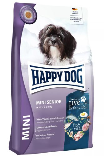 Happy Dog Mini Senior 4 kg száraz kutyaeledel kistestű idős kutyáknak
