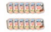 Happy Cat Minkas Duo prémium pástétom felnőtt macskáknak 12 x 100 g szárnyashússal, lazaccal
