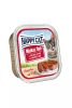 Happy Cat Minkas Duo prémium pástétom felnőtt macskáknak 100 g szárnyashússal, marhahússal