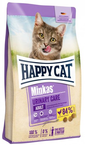 Happy Cat Minkas Urinary Care száraz macskaeledel 10 kg felnőtt macskák részére baromfi