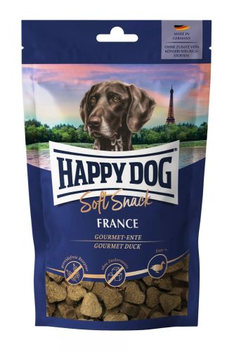 Happy Dog Soft Snack France hypoallergén jutalomfalat kutyáknak 100 g kacsa