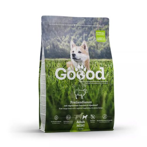 Goood Adult mini száraz kutyaeledel 150 g felnőtt kistestű kutyák részére bárányhússal