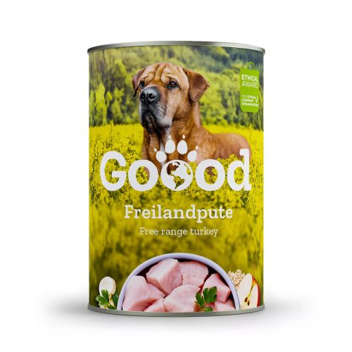 Goood Adult konzerv kutyaeledel 400 g felnőtt kutyák részére pulykahússal