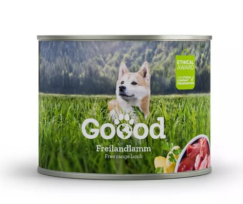 Goood Adult mini konzerv kutyaeledel 200 g felnőtt kistestű kutyák számára bárányhússal