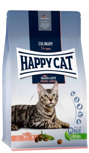 Happy Cat Culinary Adult száraz macskaeledel 1,3 kg felnőtt macskák részére lazachússal