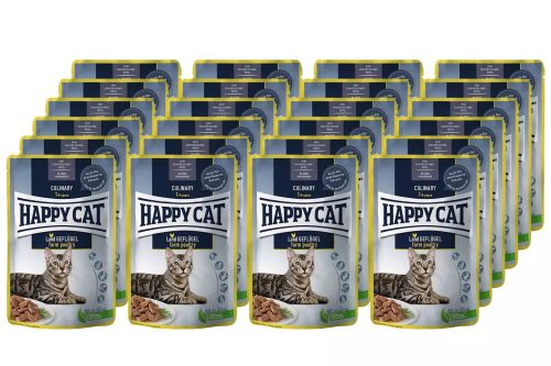Happy Cat Pouch Culinary Adult alutasakos macskaeledel 24 X 85 g baromfihússal