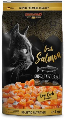 Leonardo Fresh Meat száraz macskaeledel friss húsból lazachús, baromfihús 1,5 kg