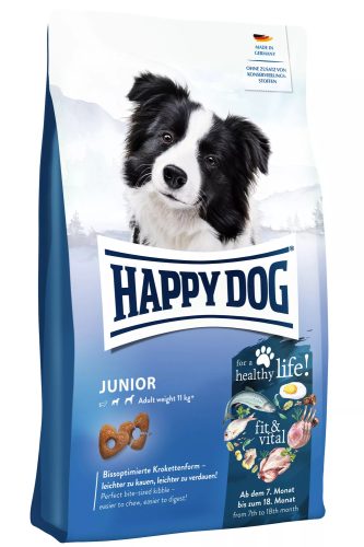 Happy Dog Fit & Vital Junior 1 kg száraz kutyaeledel közepes- és nagytestű kölyökkutyák részére