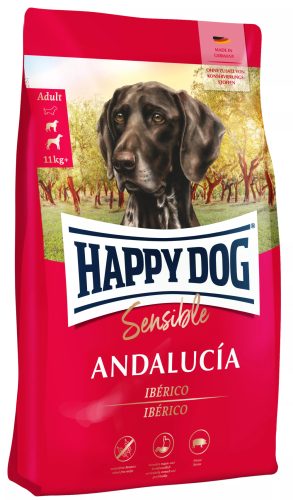 Happy Dog Supreme Andalucia 1 kg száraz kutyaeledel felnőtt kutyáknak Ibériai sertéshússal