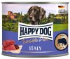 Happy Dog Sensible Italy színhús monoprotein konzerv kutyaeledel 200 g bivalyhús