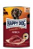 Happy Dog Sensible Pur Africa színhús monoprotein konzerv kutyaeledel 400 g strucchús