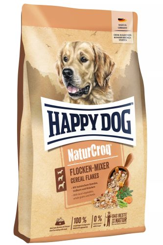Happy Dog NaturCroq Flocken Mixer 10 kg teljes értékű pelyhesített eledel