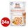 Brit Care Cat Filets in Gravy alutasakos macskaeledel felnőtt macskák részére 24 x 85 g csirkehússal