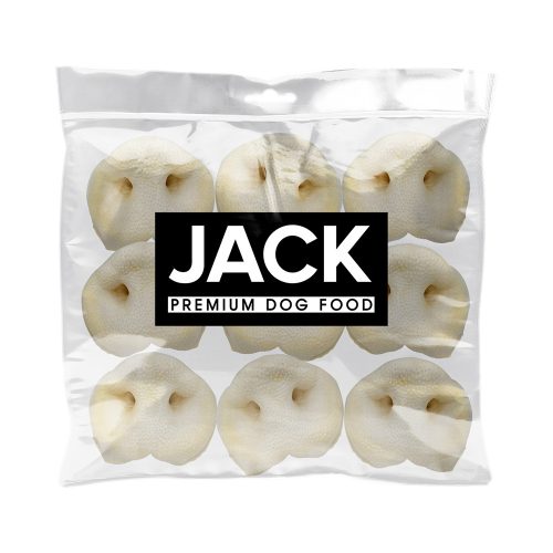JACK jutalomfalat kutyáknak XXL 9 db fehér sertésorr