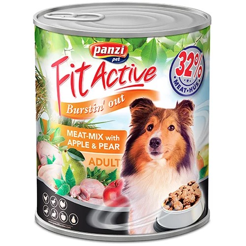 FitActive Adult - nedveseledel (liba, kacsa, nyúl, pulyka, csirke) felnőtt kutyák részére 800 g