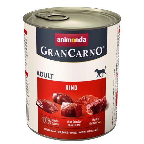 Animonda GranCarno Adult (marha) konzerv - felnőtt kutyák részére 800 g