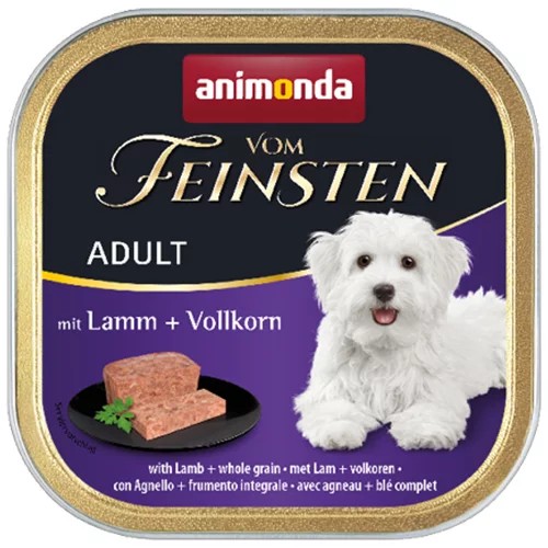 Animonda Vom Feinsten Adult (bárány, gabona) alutálkás - felnőtt kutyák részére 150 g