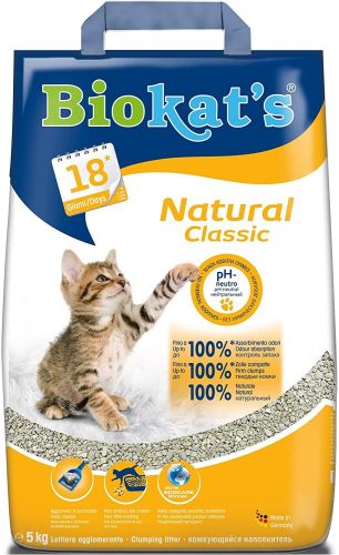 Gimpet Biokat's Natural Classic csomósodó macskaalom 5 kg