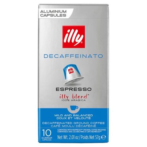 Illy Espresso Decaffeinato - Nespresso kompatibilis kávékapszula 10 db