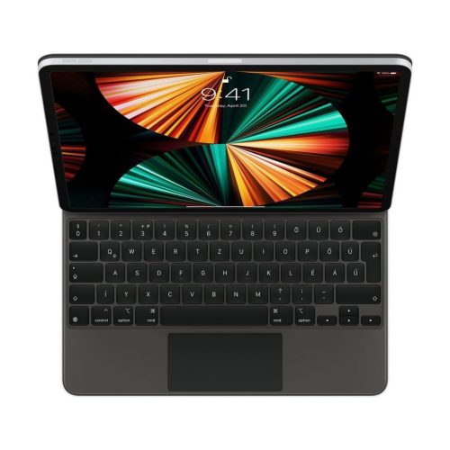 Apple Magic Keyboard iPad Pro 12.9' (5. gen) billentyűzet magyar fekete (MJQK3MG/A)