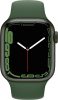 Apple Watch Series 7 GPS 41mm zöld aluminium tok, rétzöld sportszíj