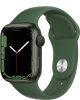 Apple Watch Series 7 GPS 41mm zöld aluminium tok, rétzöld sportszíj