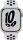 Apple Watch Series 7 GPS 41mm csillagfény aluminium tok, Nike sportszíj platinaszín-fekete