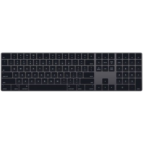 Apple Magic Keyboard számbillentyűzettel - magyar asztroszürke (MRMH2MG/A)
