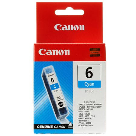 Canon BCI-6C Tintapatron BJC-8200 Photo, i560 nyomtatókhoz, cián, 13ml