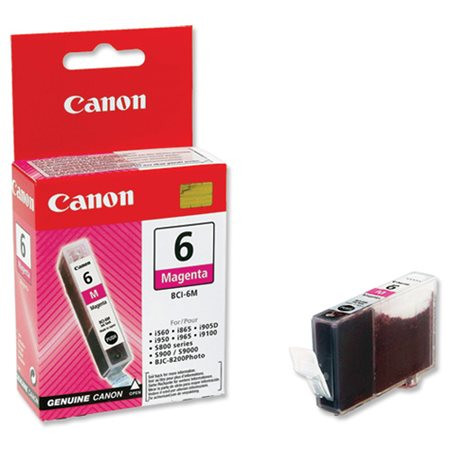 Canon BCI-6M Tintapatron BJC-8200 Photo, i560 nyomtatókhoz, magenta, 13ml