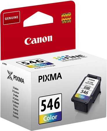 Canon CL-546 Tintapatron Pixma MG2450, MG2550 nyomtatókhoz, színes, 180 oldal