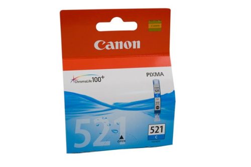 Canon CLI-521C Tintapatron Pixma iP3600, 4600, MP540 nyomtatókhoz, cián, 9ml