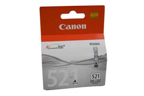 Canon CLI-521GY Tintapatron Pixma MP980 nyomtatóhoz, szürke, 1 395 oldal