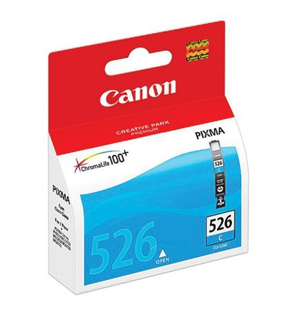 Canon CLI-526C Tintapatron Pixma iP4850, MG5150, 5250 nyomtatókhoz, cián, 570 oldal