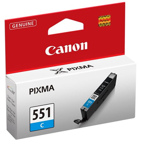 Canon CLI-551C Tintapatron Pixma iP7250, MG5450 nyomtatókhoz, cián, 7ml
