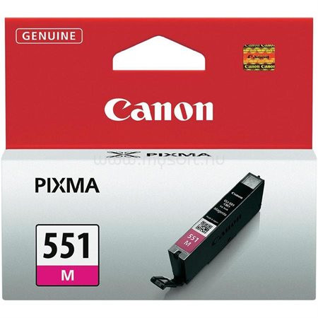 Canon CLI-551M Tintapatron Pixma iP7250, MG5450 nyomtatókhoz, magenta, 7ml