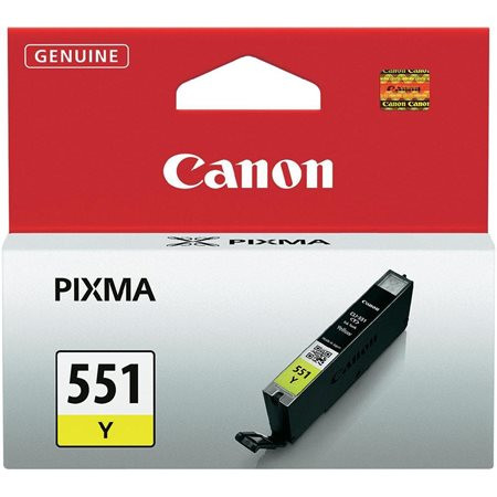 Canon CLI-551Y Tintapatron Pixma iP7250, MG5450 nyomtatókhoz, sárga, 7ml