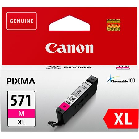 Canon CLI-571MXL Tintapatron Pixma MG5750, 6850,7750 nyomtatókhoz, magenta, 11 ml