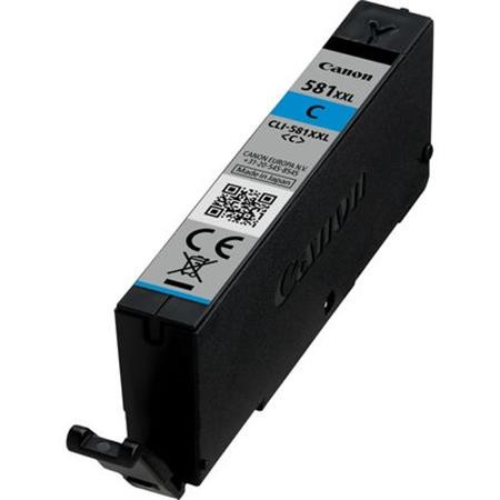 Canon CLI-581CXXL Tintapatron Pixma TS7550, 8150, 9150 nyomtatókhoz, cián, 11,7ml