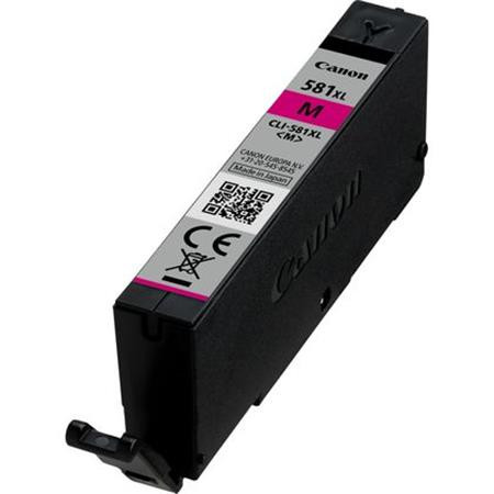 Canon CLI-581MXL Tintapatron Pixma TS7550, 8150, 9150 nyomtatókhoz, magenta, 8,3ml