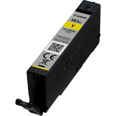 Canon CLI-581YXL Tintapatron Pixma TS7550, 8150, 9150 nyomtatókhoz, sárga, 8,3ml