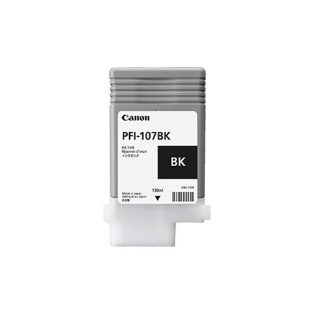 Canon PFI-107BK Fotópatron iPF780, 770 nyomtatóhoz, fekete, 130ml