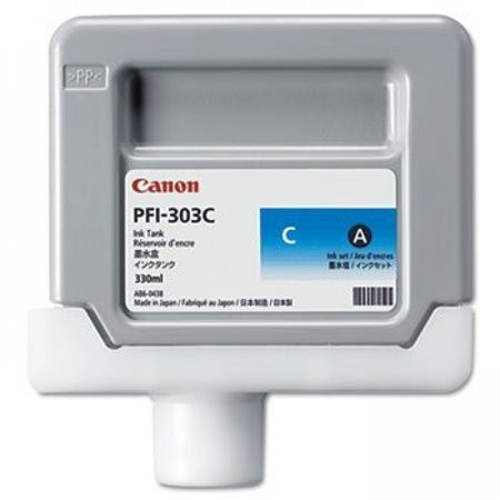 Canon PFI-303C Tintapatron iPF820 nyomtatóhoz, cián, 330ml