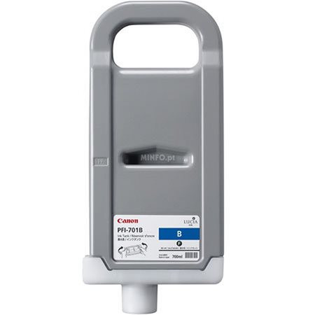 Canon PFI-701BL Tintapatron iPF8000S nyomtatóhoz, kék, 700ml