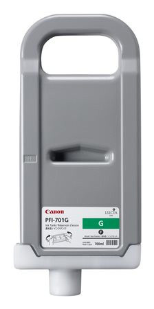 Canon PFI-701G Tintapatron iPF8000S nyomtatóhoz, zöld, 700ml